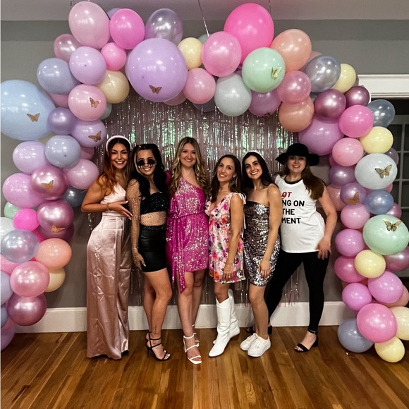 Multicolor sparkle dress - Picture 2 of 3